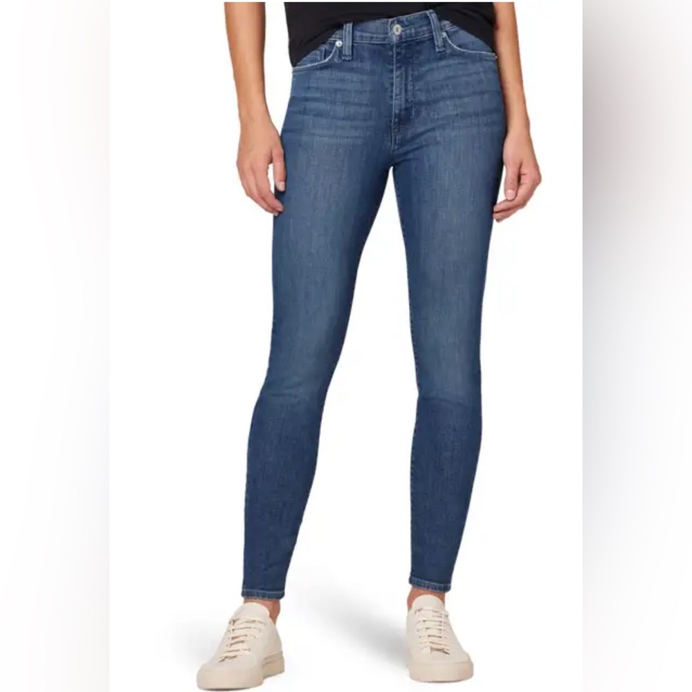 Hudson Jeans Blair High Rise Super Skinny Jeans Size 25 Color Sadie (Dark Blue)
